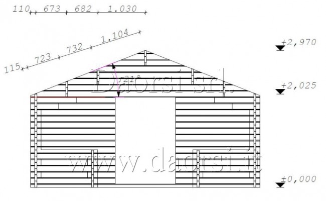 04 Typ 5x10m, 44mm facade